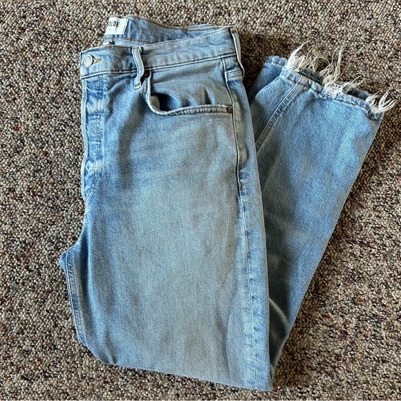 Agolde Riley Cropped Jeans Size 29 - Picture 10 of 10